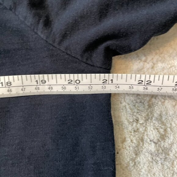 American Giant Women's Sweatshirt French Terry Crew Pullover USA Black Small - Picture 4 of 9